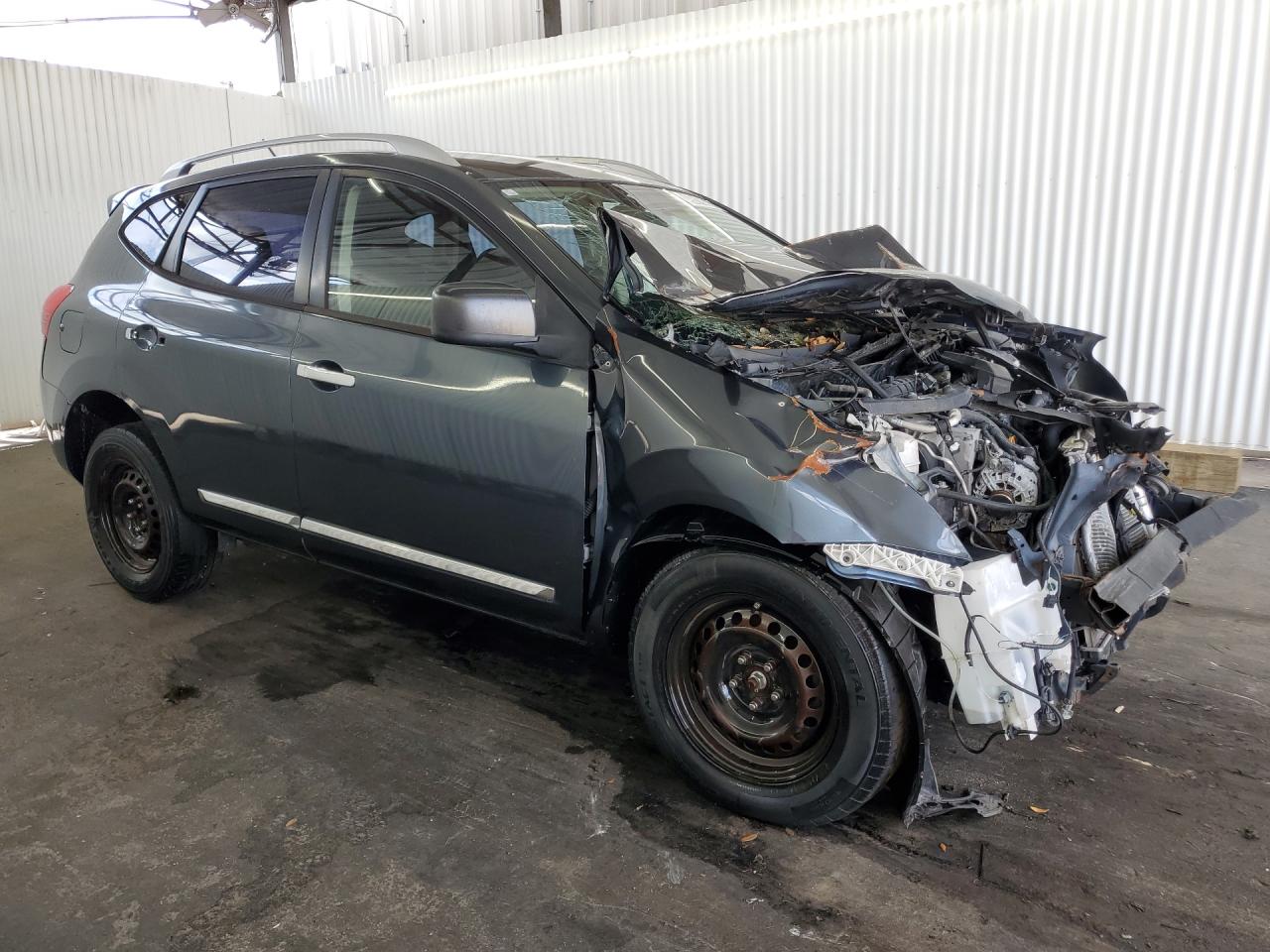2015 Nissan Rogue Select S Серый vin: JN8AS5MT3FW666599 Damage: Right Front Fender, Severe Damage, Replacement Required