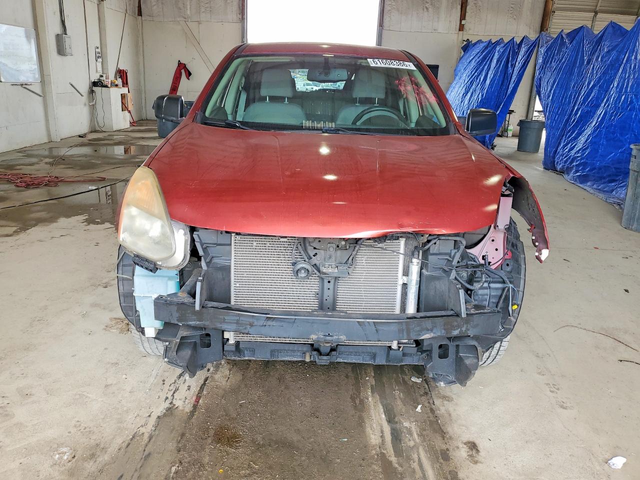 2010 Nissan Rogue Sl Maroon vin: JN8AS5MT4AW015300