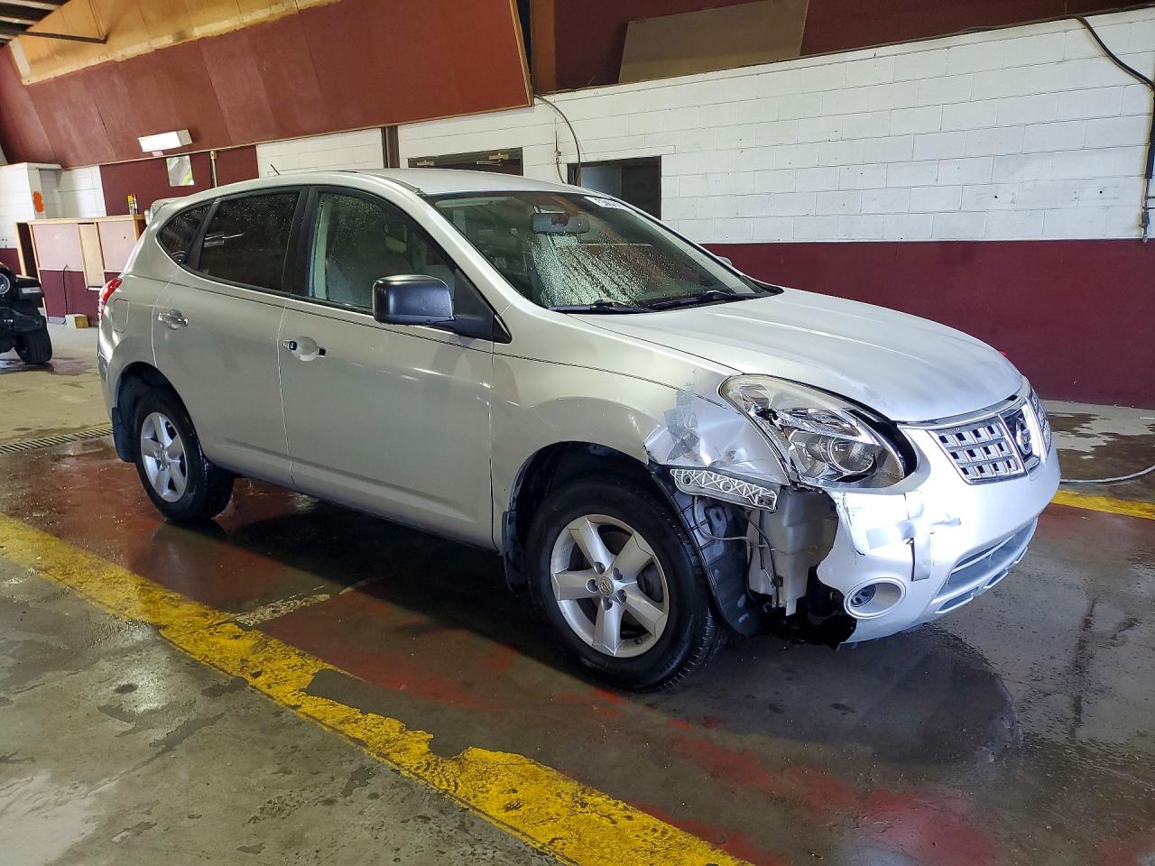 2010 Nissan Rogue Sl Серебряный vin: JN8AS5MT4AW022490
