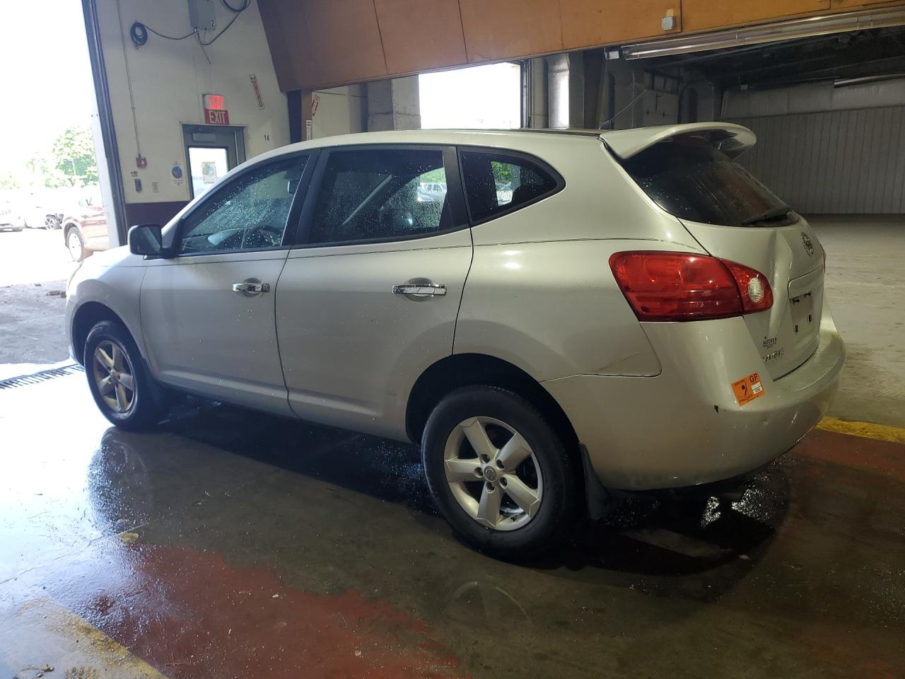 2010 Nissan Rogue Sl Серебряный vin: JN8AS5MT4AW022490 Damage: Left Rear Door, Dent(S) W/ Paint Dmg, 1 To 2 Inches