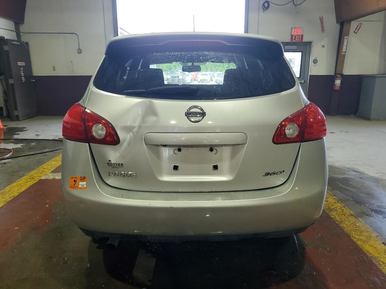 2010 Nissan Rogue Sl Серебряный vin: JN8AS5MT4AW022490 Damage: Lift Gate, Dent(S) W/ Paint Dmg, > 12 Inches