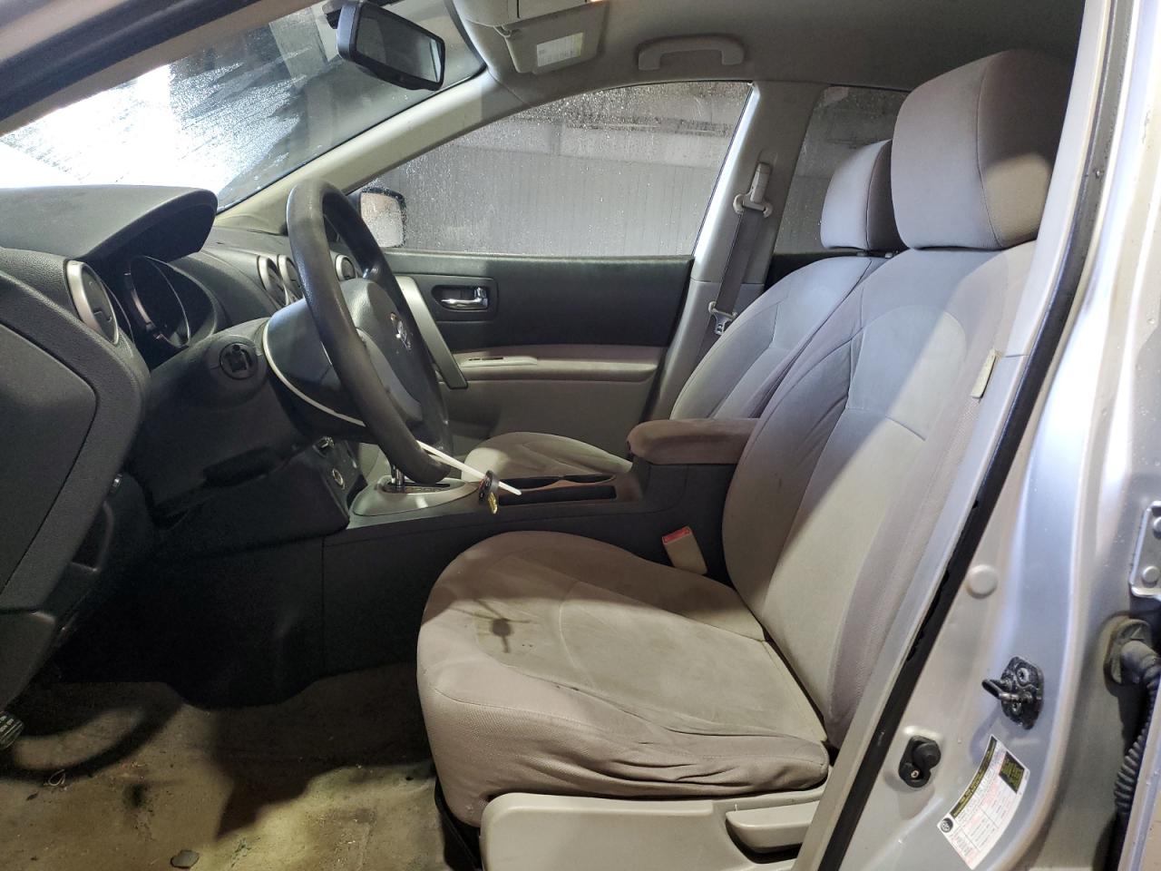 2010 Nissan Rogue Sl Серебряный vin: JN8AS5MT4AW022490 Damage: Left Front Seat Cushion, Worn, Replacement Required