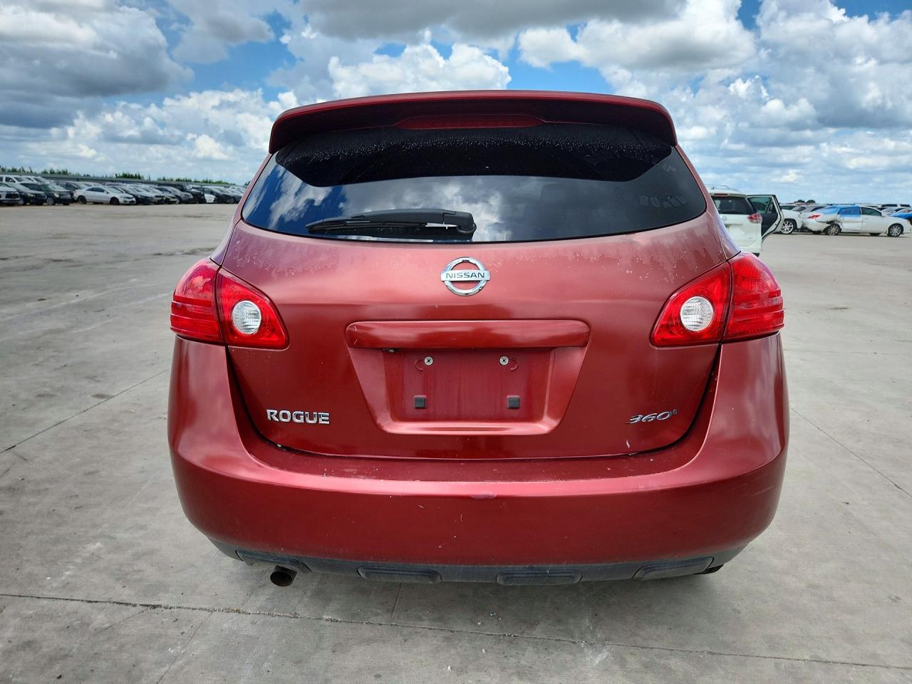 2010 Nissan Rogue Sl Red vin: JN8AS5MT4AW024465