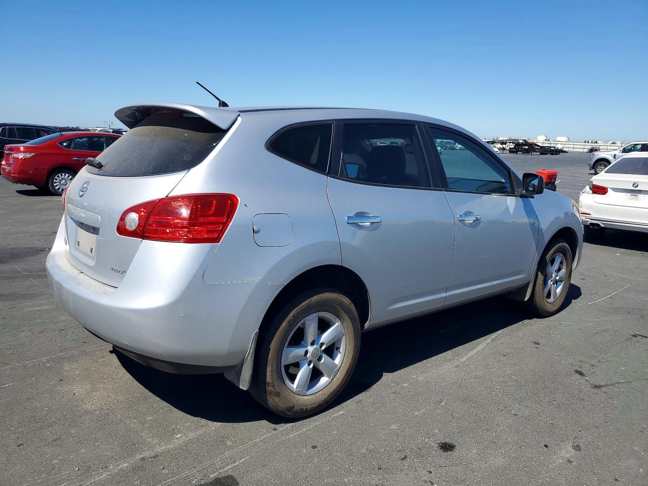 2010 Nissan Rogue Sl Silver vin: JN8AS5MT4AW028581