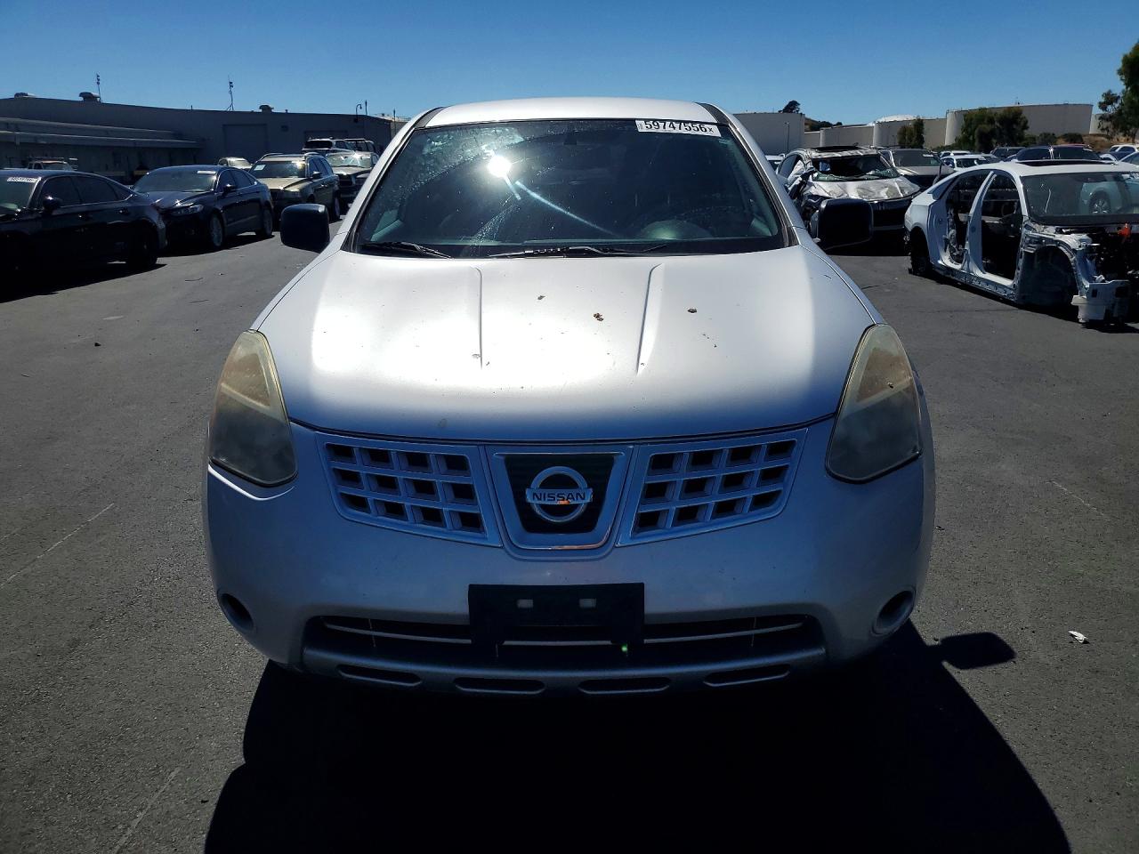 2010 Nissan Rogue Sl Silver vin: JN8AS5MT4AW028581