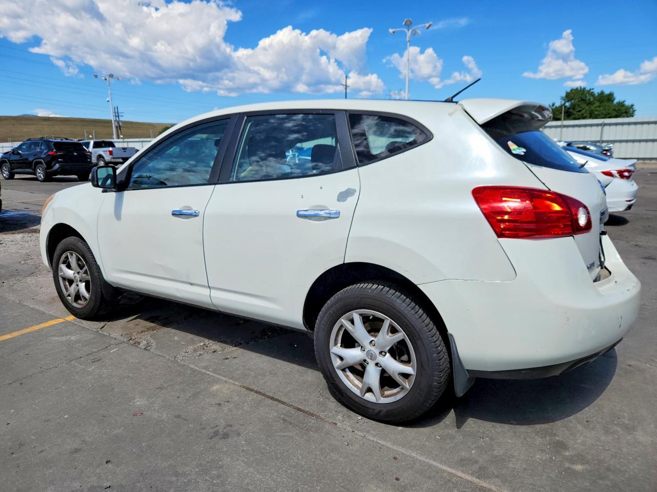 2010 Nissan Rogue Sl White vin: JN8AS5MT4AW503940