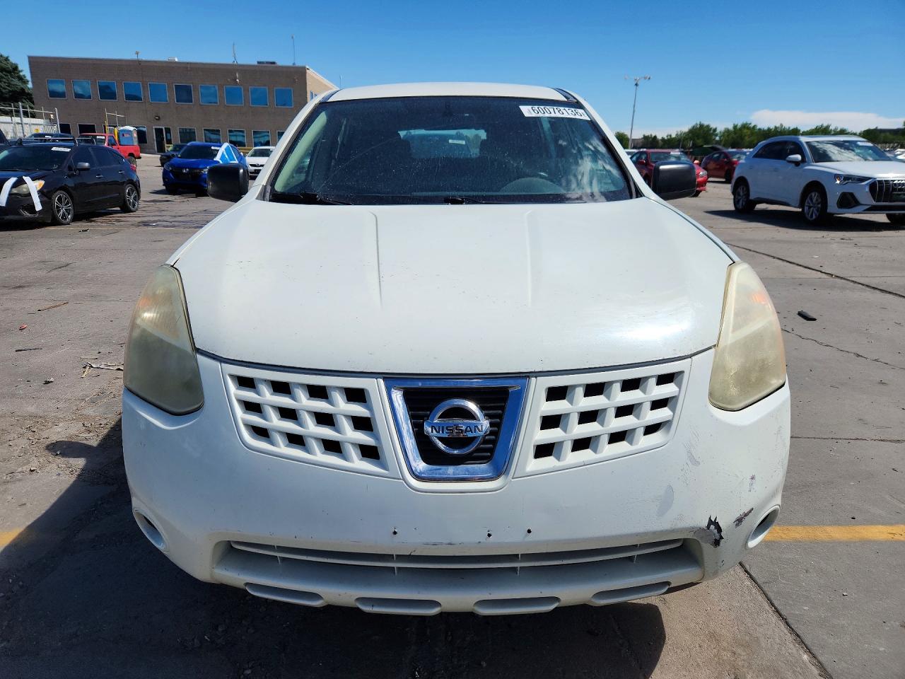 2010 Nissan Rogue Sl White vin: JN8AS5MT4AW503940