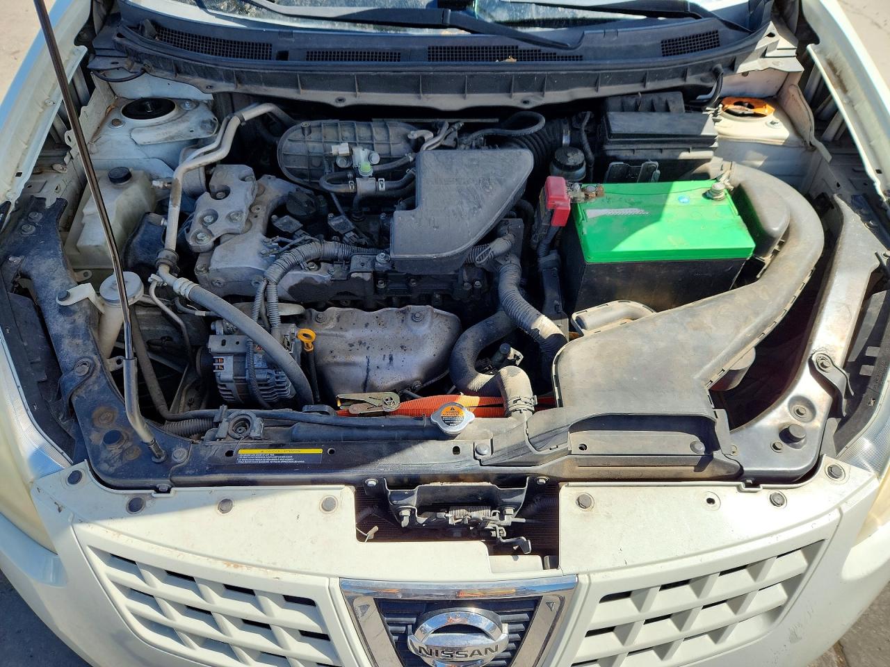 2010 Nissan Rogue Sl White vin: JN8AS5MT4AW503940