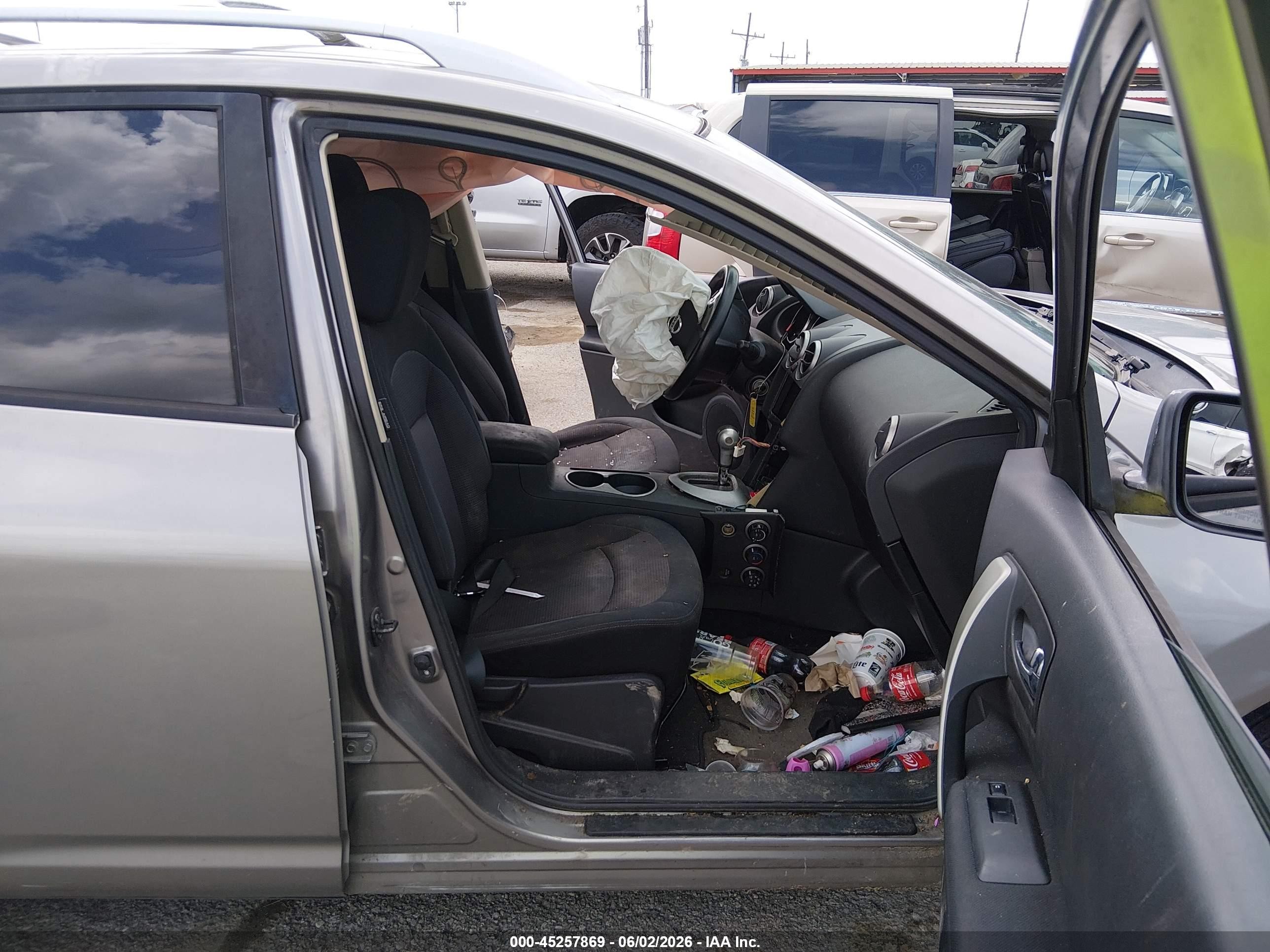 2010 Nissan Rogue Sl Gray vin: JN8AS5MT4AW507163