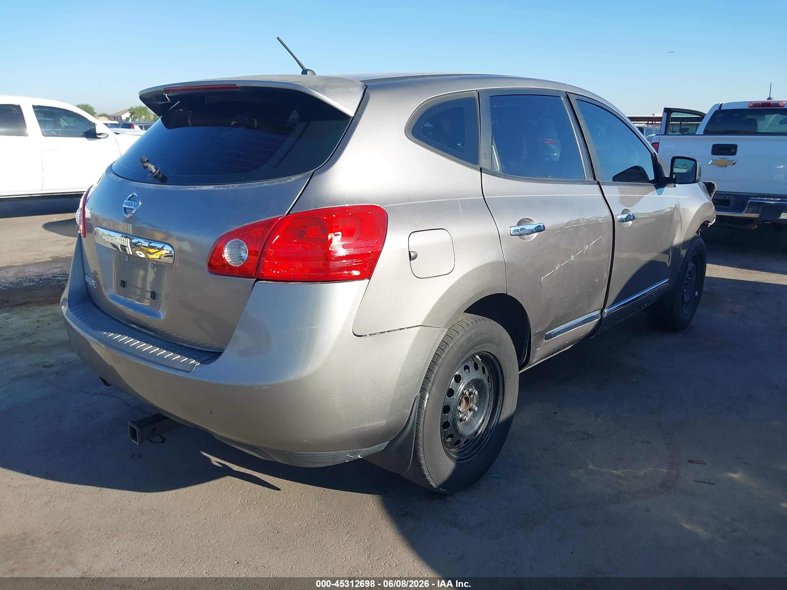 2011 Nissan Rogue S Champagne vin: JN8AS5MT4BW150245