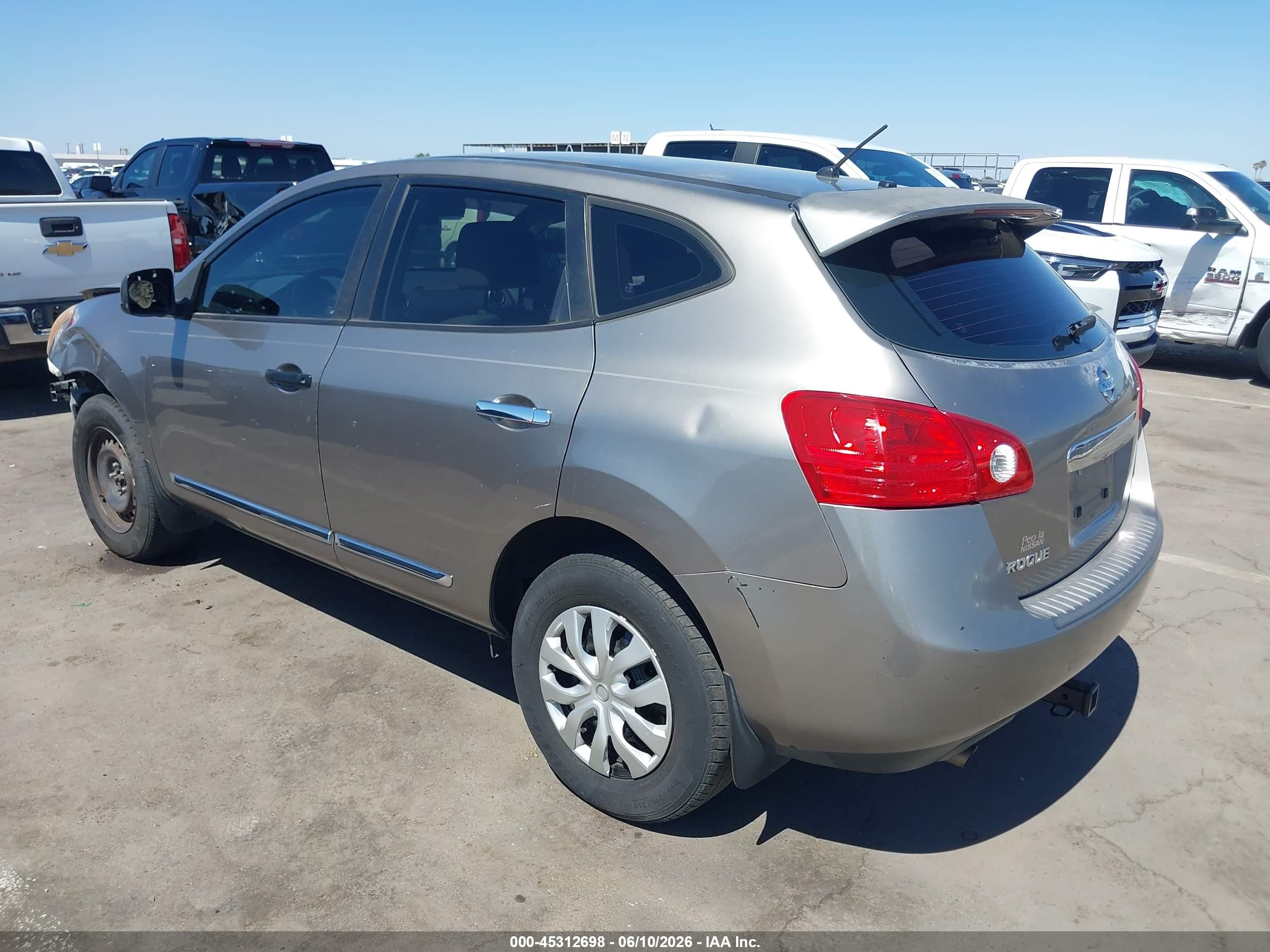 2011 Nissan Rogue S Champagne vin: JN8AS5MT4BW150245