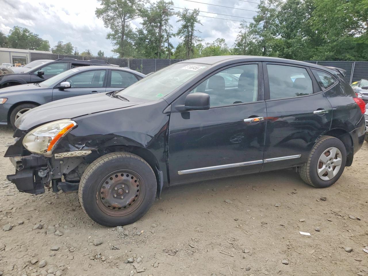 2011 Nissan Rogue S Black vin: JN8AS5MT4BW159186