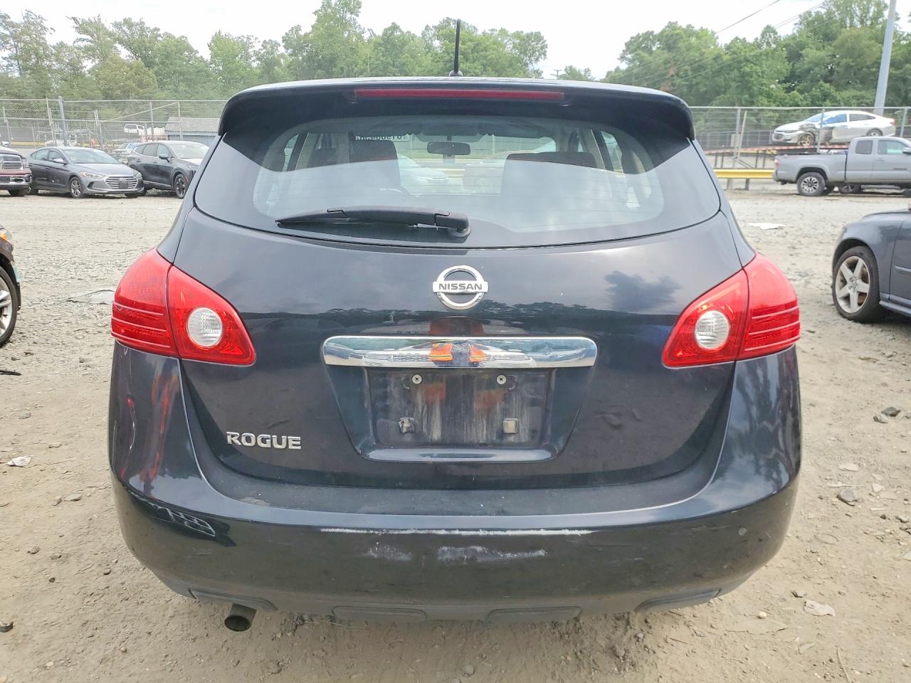 2011 Nissan Rogue S Черный vin: JN8AS5MT4BW159186