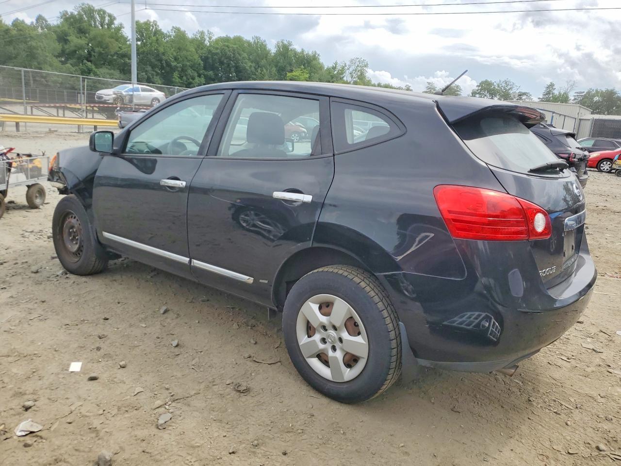 2011 Nissan Rogue S Черный vin: JN8AS5MT4BW159186