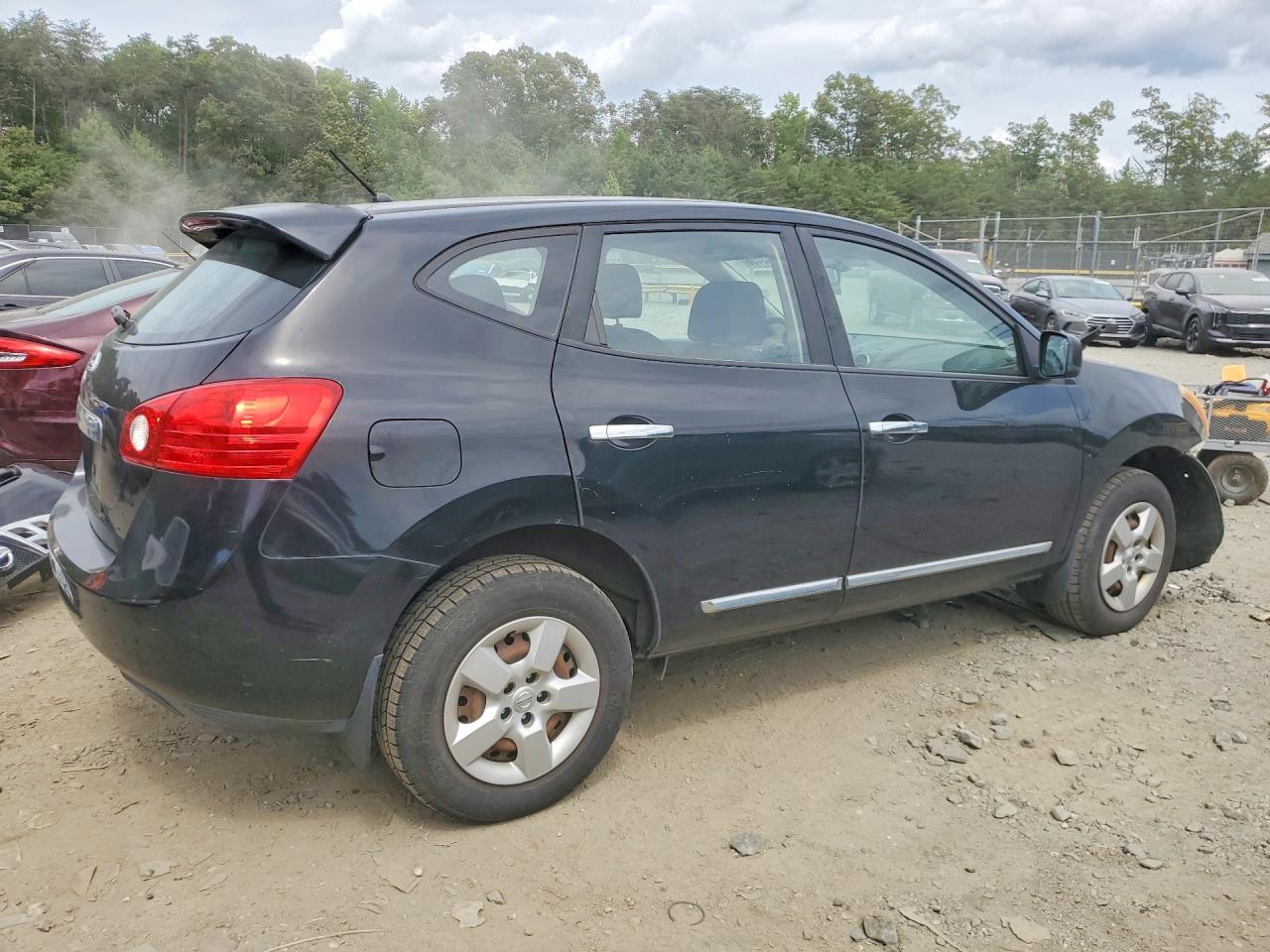 2011 Nissan Rogue S Черный vin: JN8AS5MT4BW159186