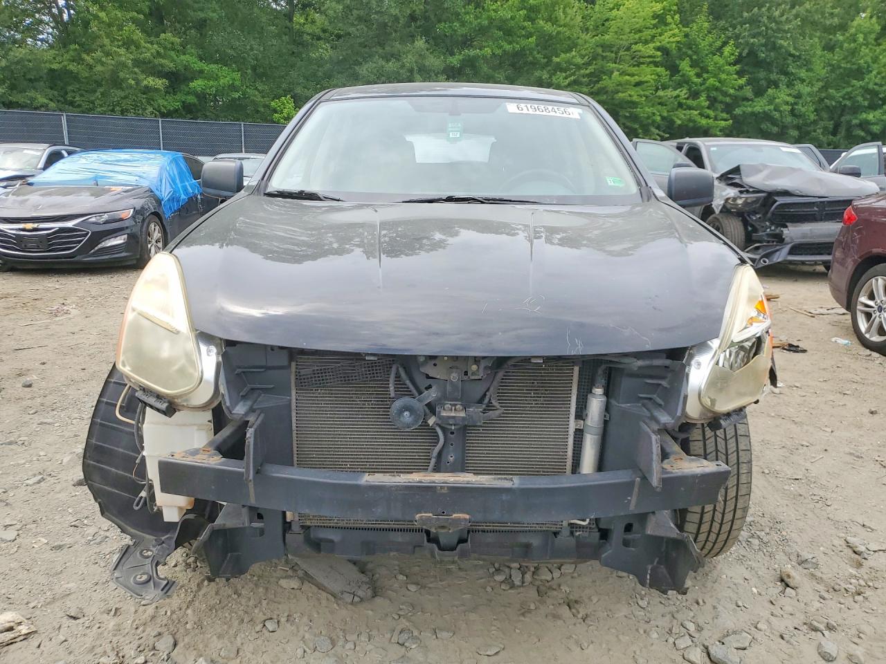 2011 Nissan Rogue S Черный vin: JN8AS5MT4BW159186