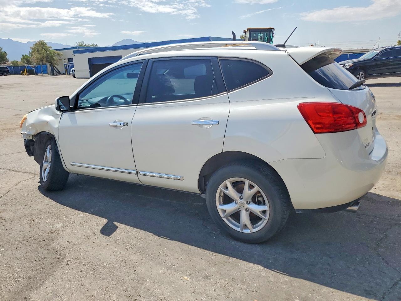 2011 Nissan Rogue White vin: JN8AS5MT4BW163111