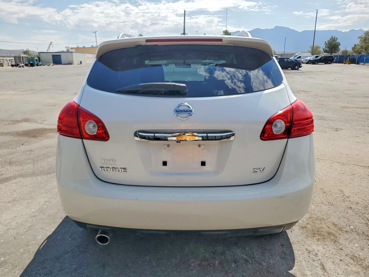 2011 Nissan Rogue White vin: JN8AS5MT4BW163111