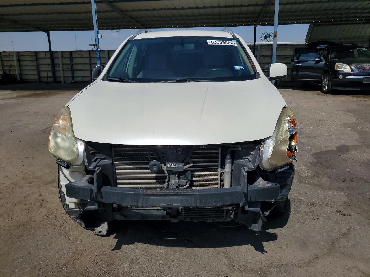 2011 Nissan Rogue White vin: JN8AS5MT4BW163111