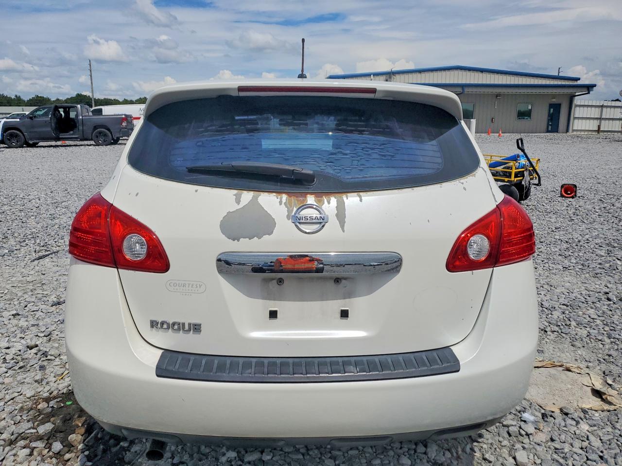 2011 Nissan Rogue S Белый vin: JN8AS5MT4BW183309