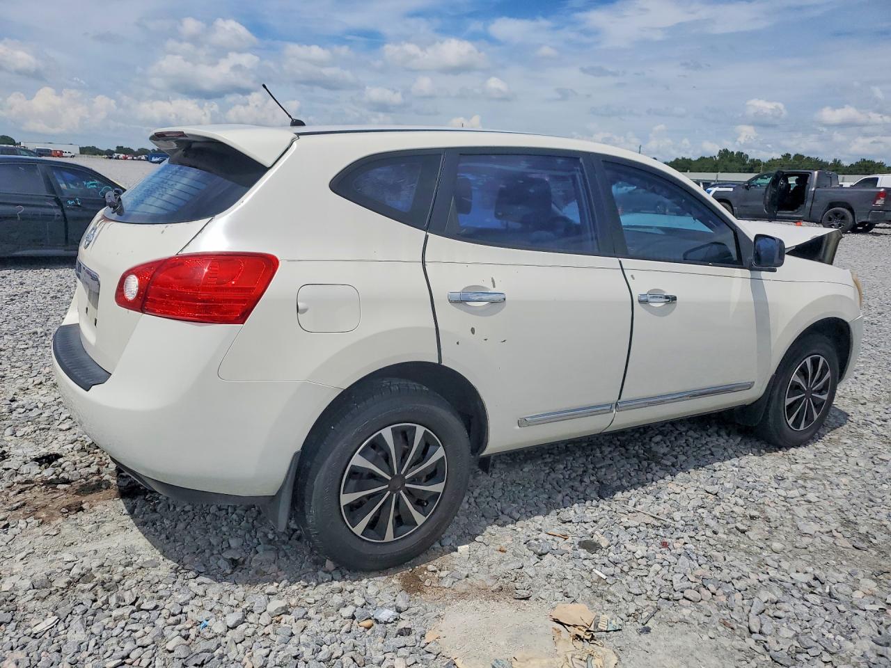 2011 Nissan Rogue S Белый vin: JN8AS5MT4BW183309