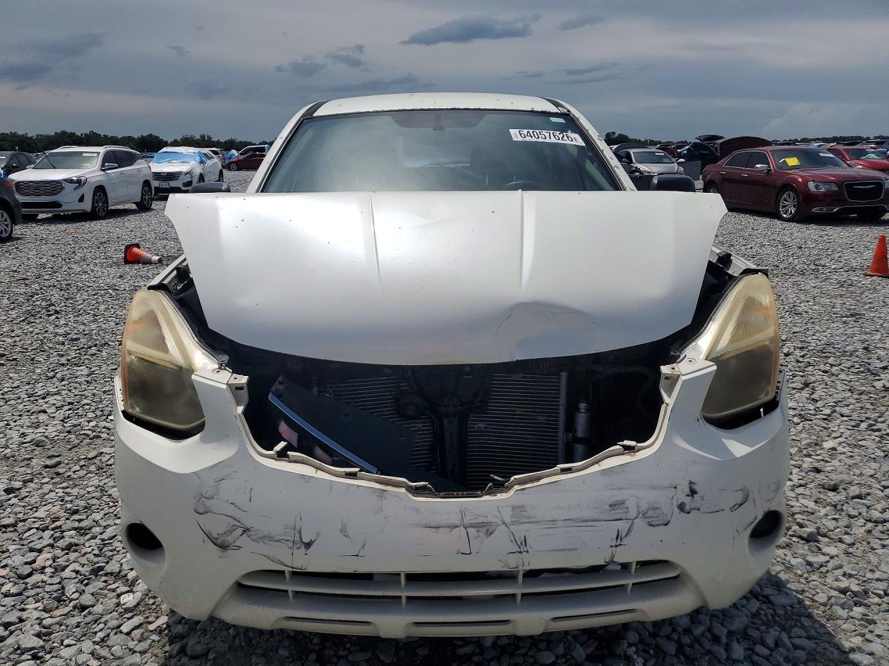 2011 Nissan Rogue S Белый vin: JN8AS5MT4BW183309