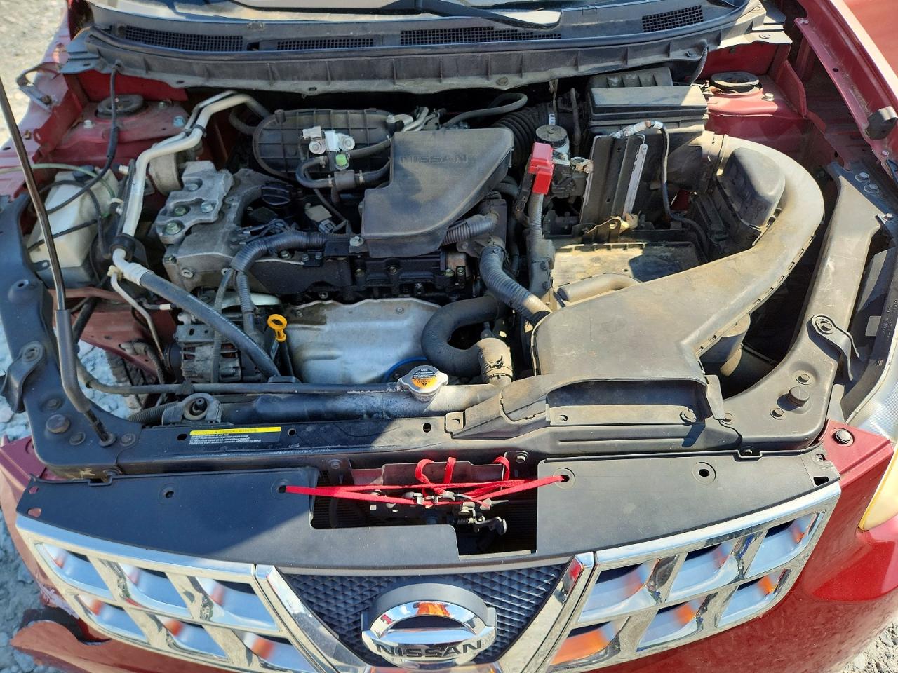 2011 Nissan Rogue S Burgundy vin: JN8AS5MT4BW187957