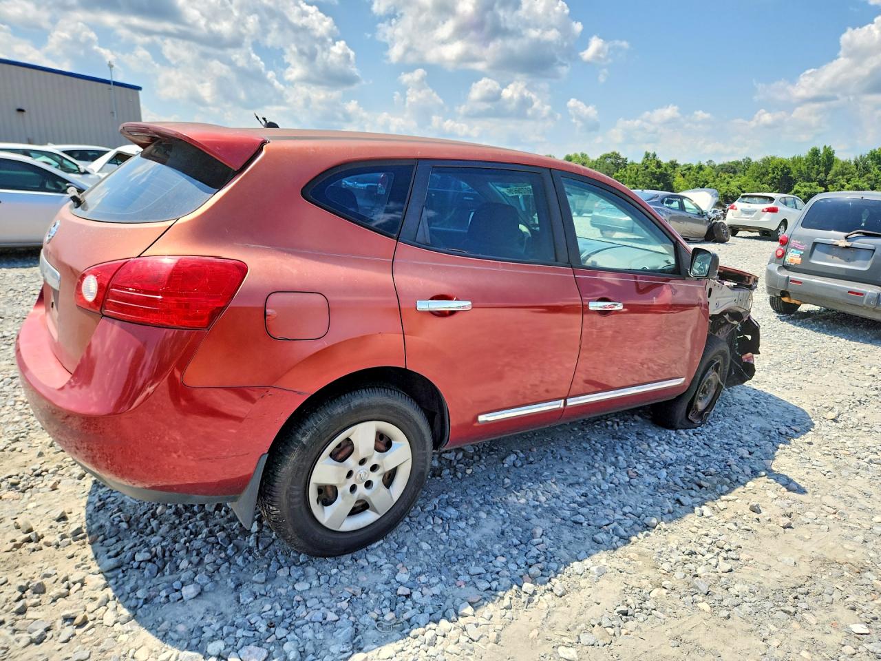 2011 Nissan Rogue S Burgundy vin: JN8AS5MT4BW187957