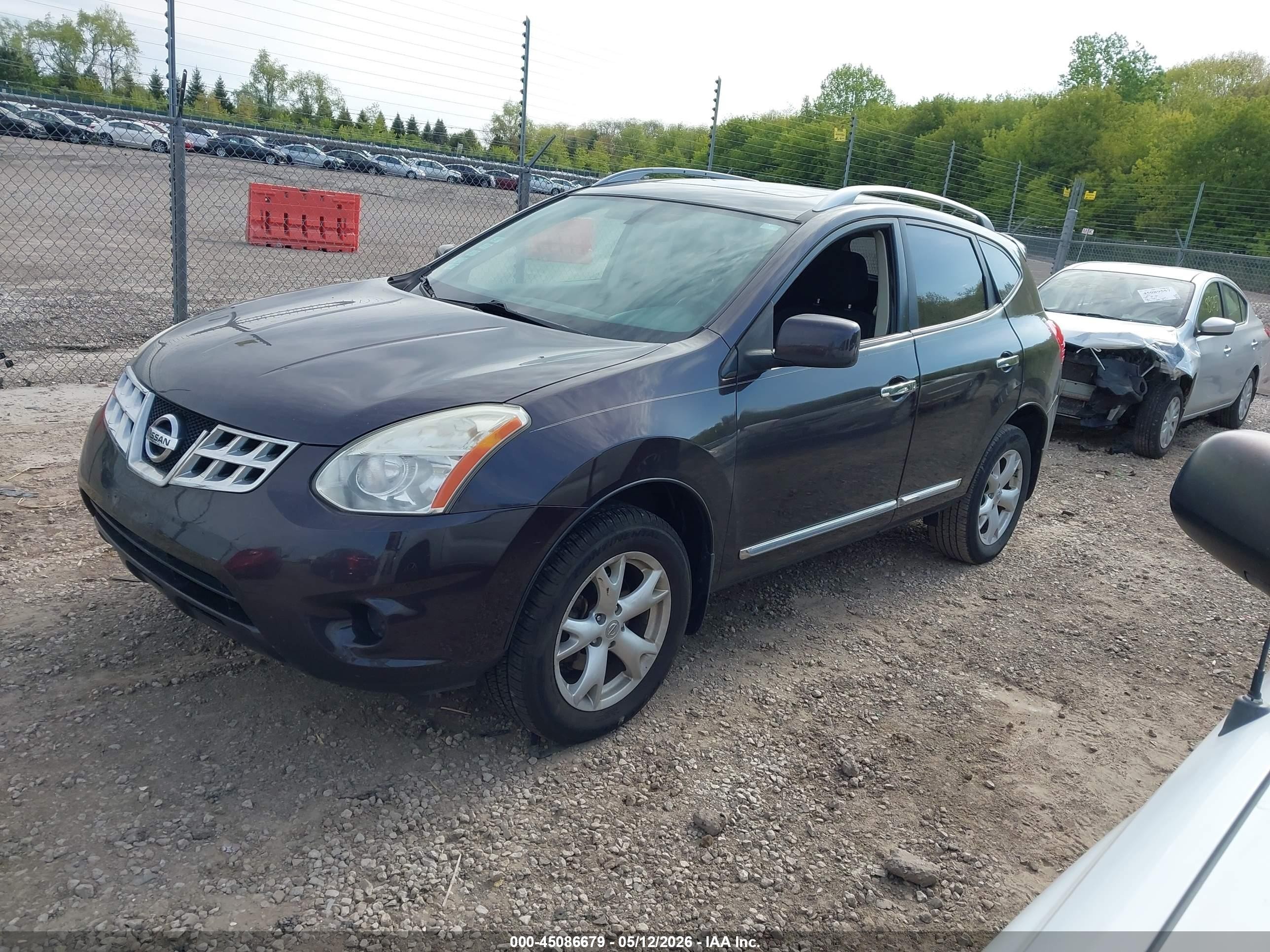 2011 Nissan Rogue Sv Burgundy vin: JN8AS5MT4BW190762