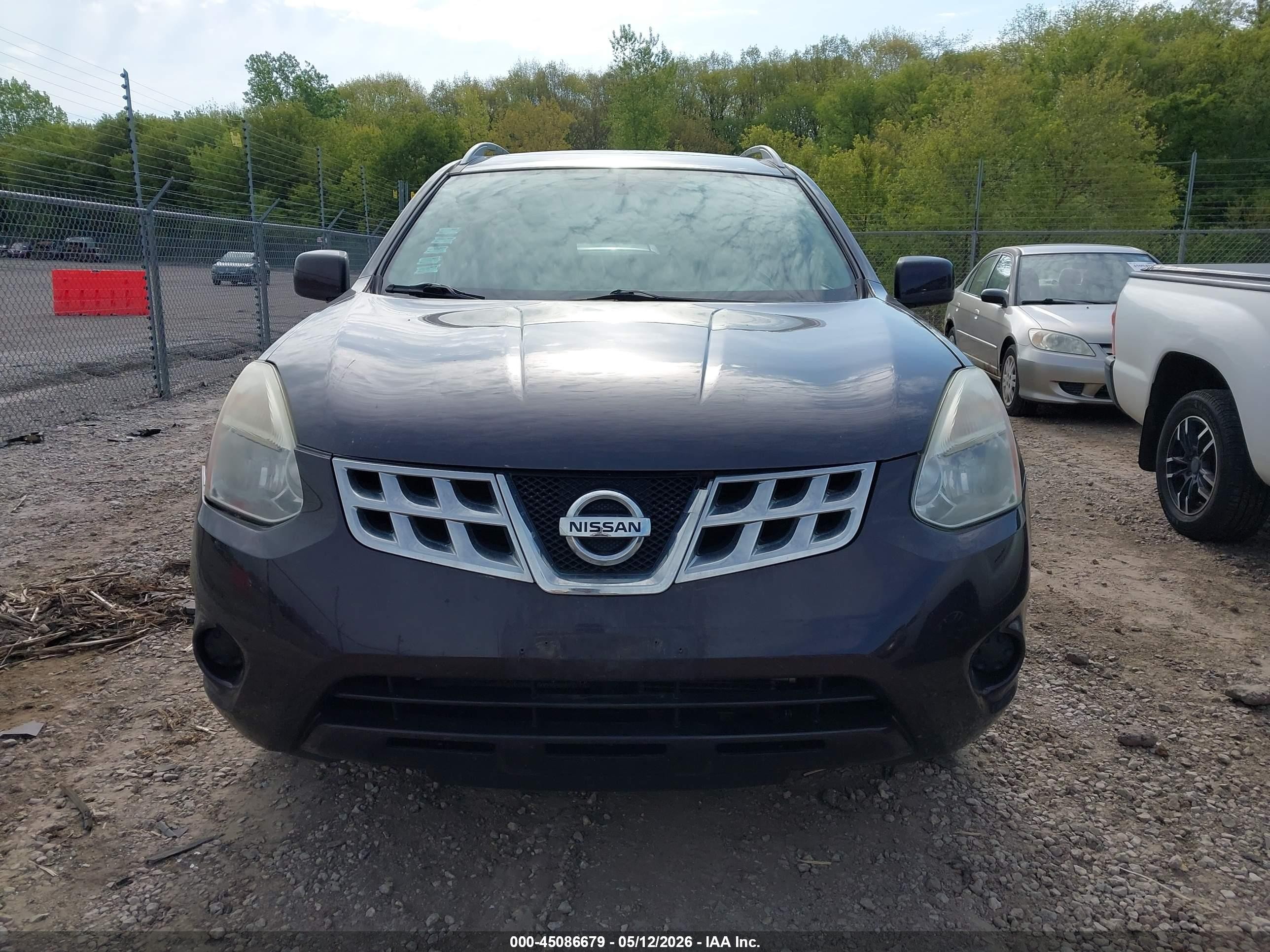 2011 Nissan Rogue Sv Burgundy vin: JN8AS5MT4BW190762