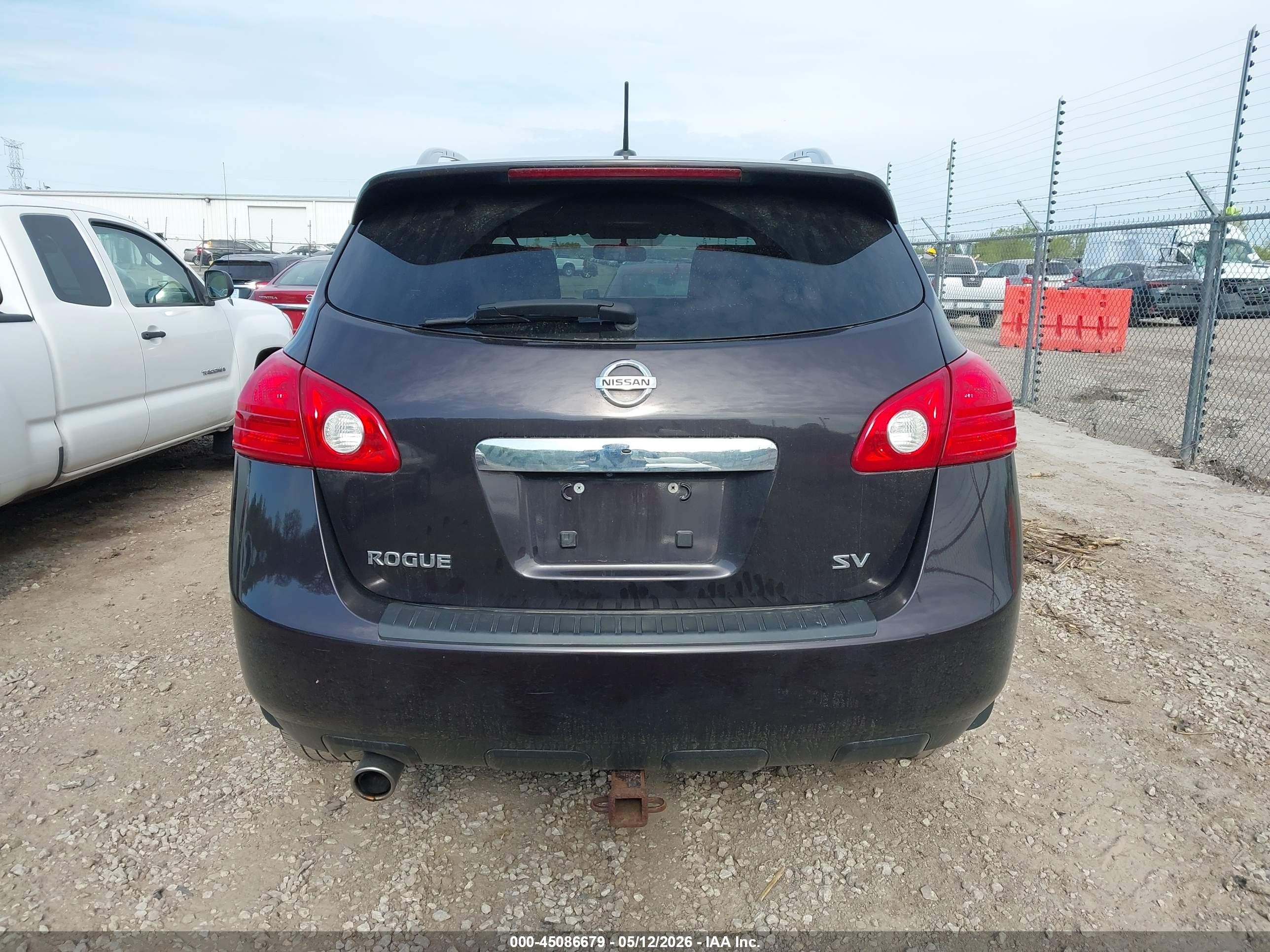 2011 Nissan Rogue Sv Burgundy vin: JN8AS5MT4BW190762