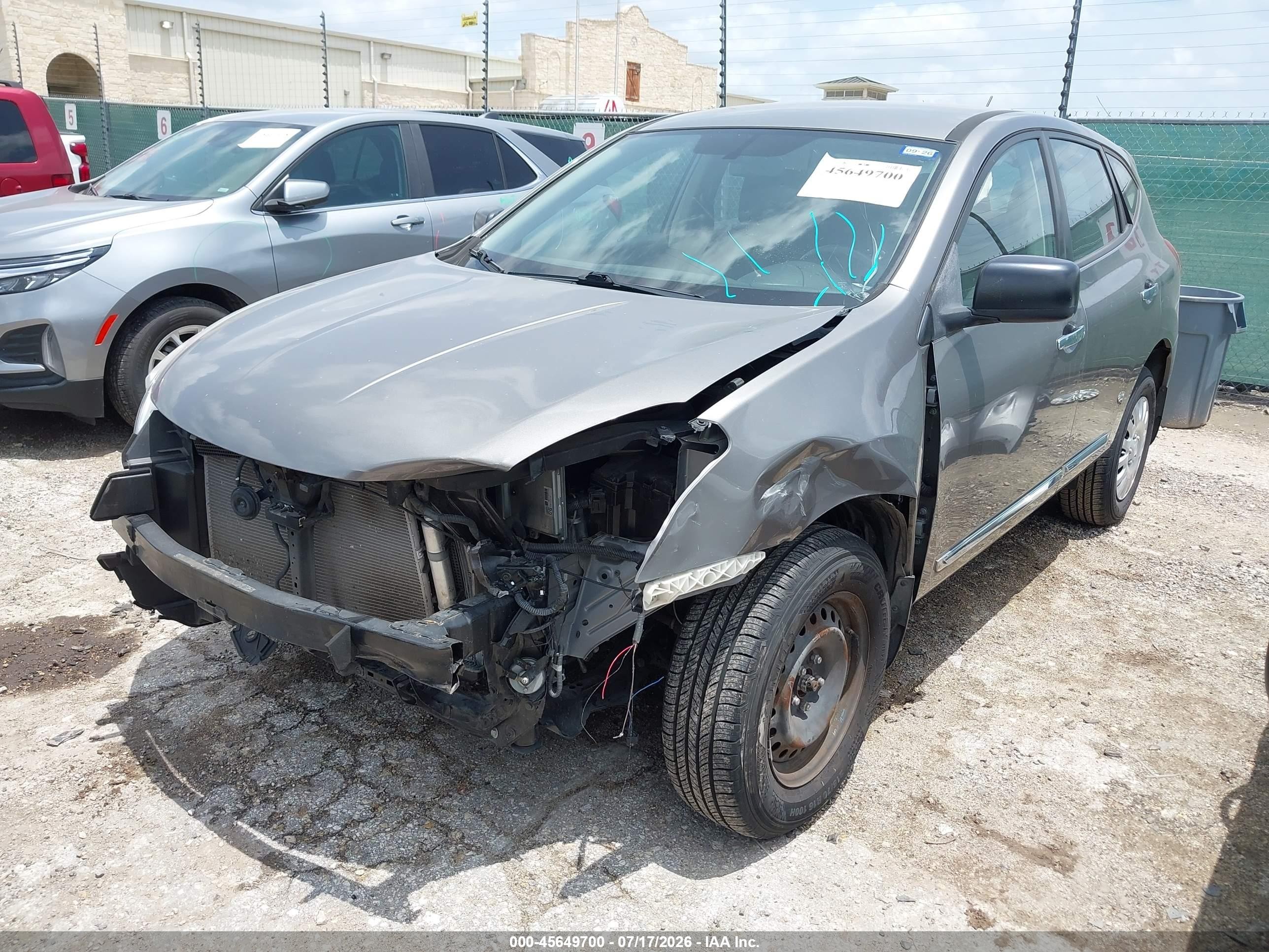 2011 Nissan Rogue S Gray vin: JN8AS5MT4BW566005