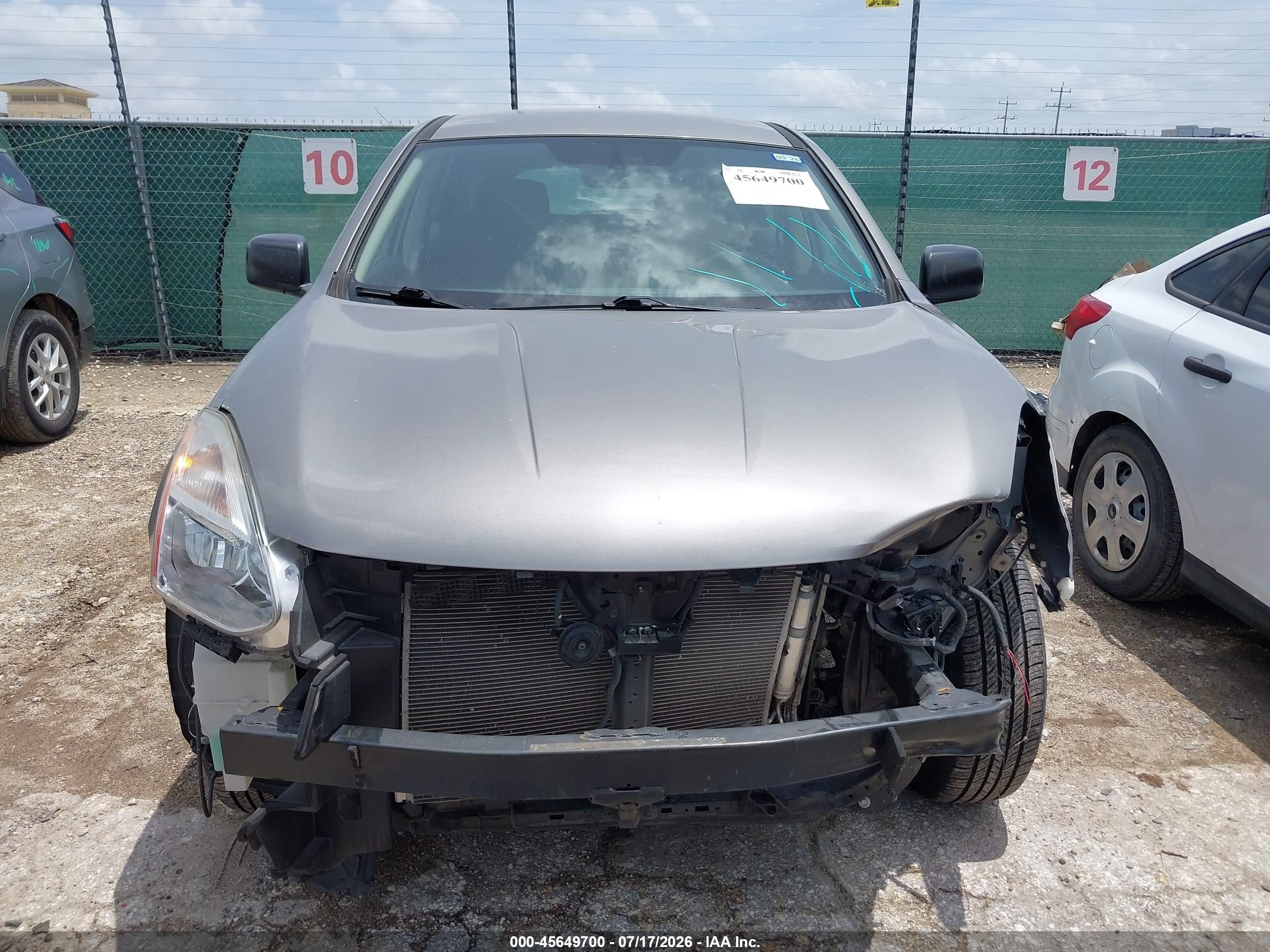 2011 Nissan Rogue S Gray vin: JN8AS5MT4BW566005