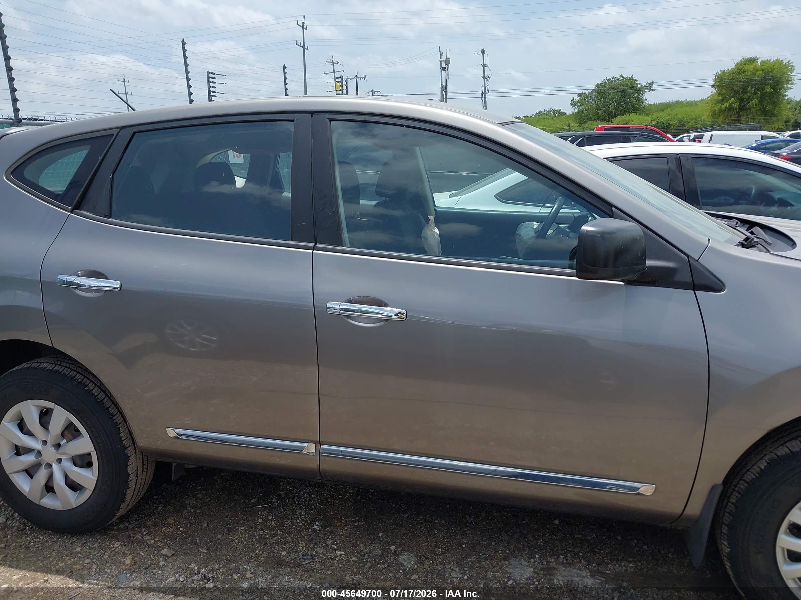 2011 Nissan Rogue S Gray vin: JN8AS5MT4BW566005