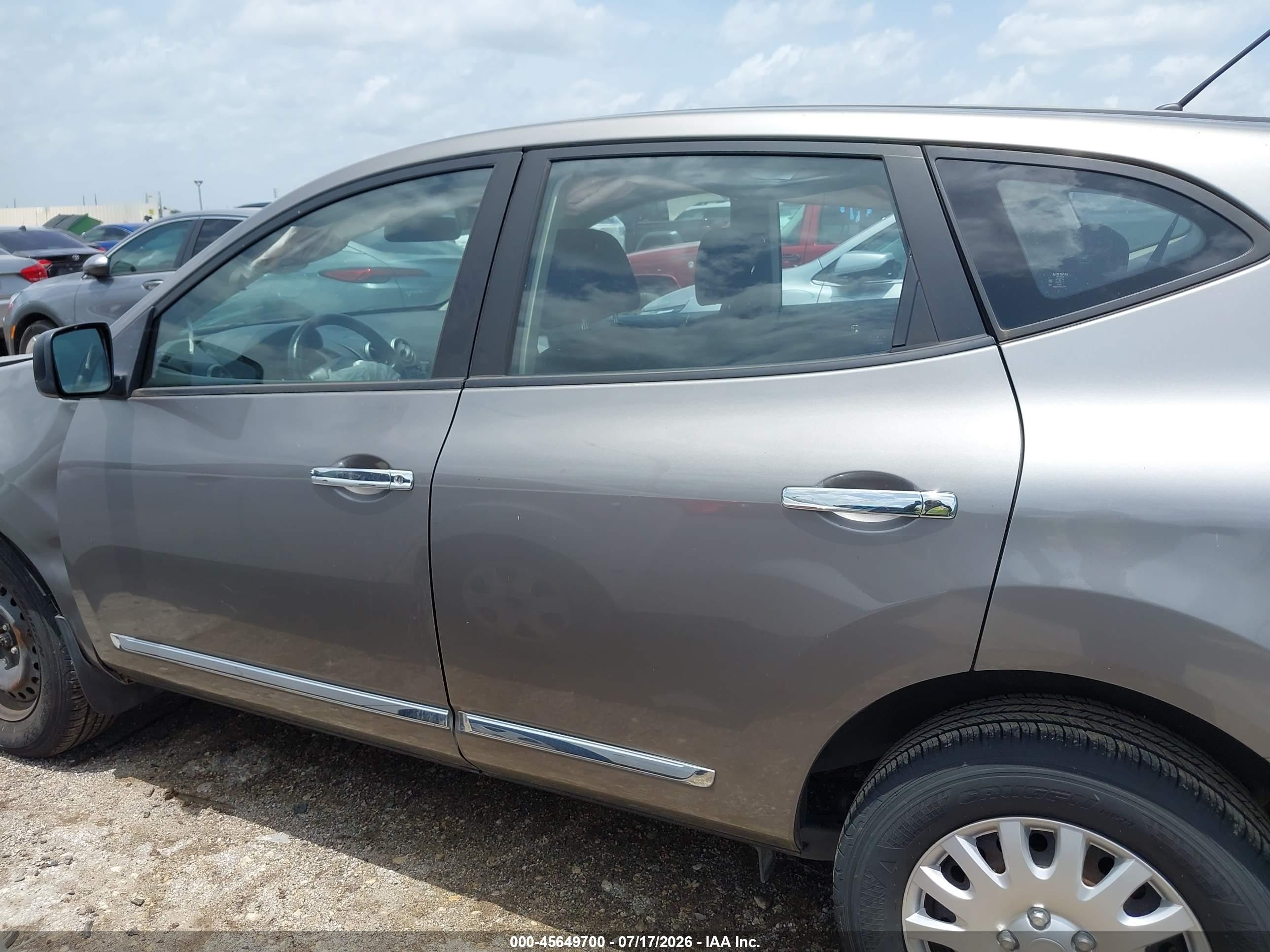 2011 Nissan Rogue S Gray vin: JN8AS5MT4BW566005