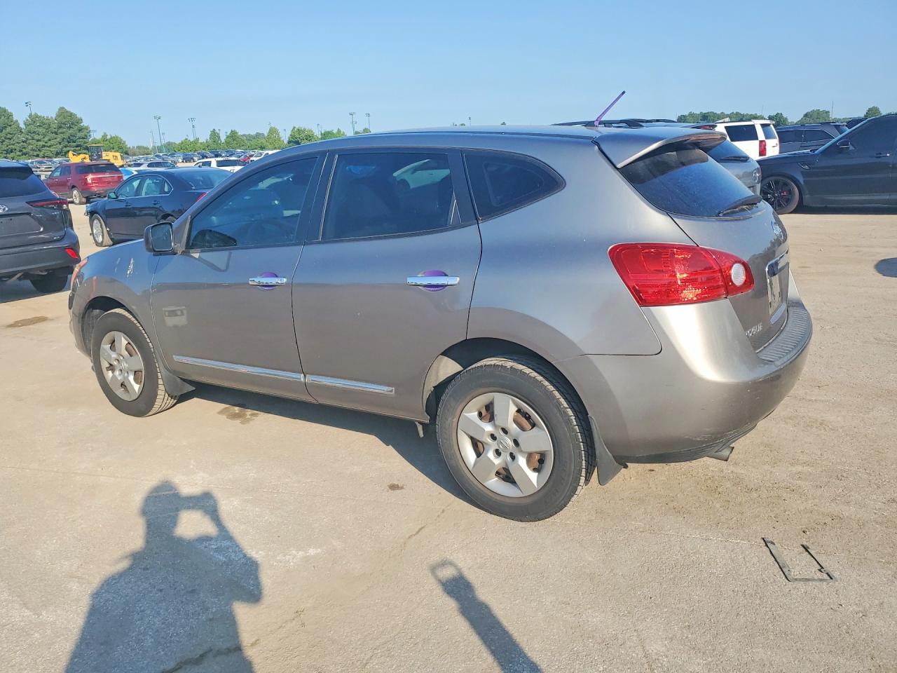 2011 Nissan Rogue S Gray vin: JN8AS5MT4BW571155