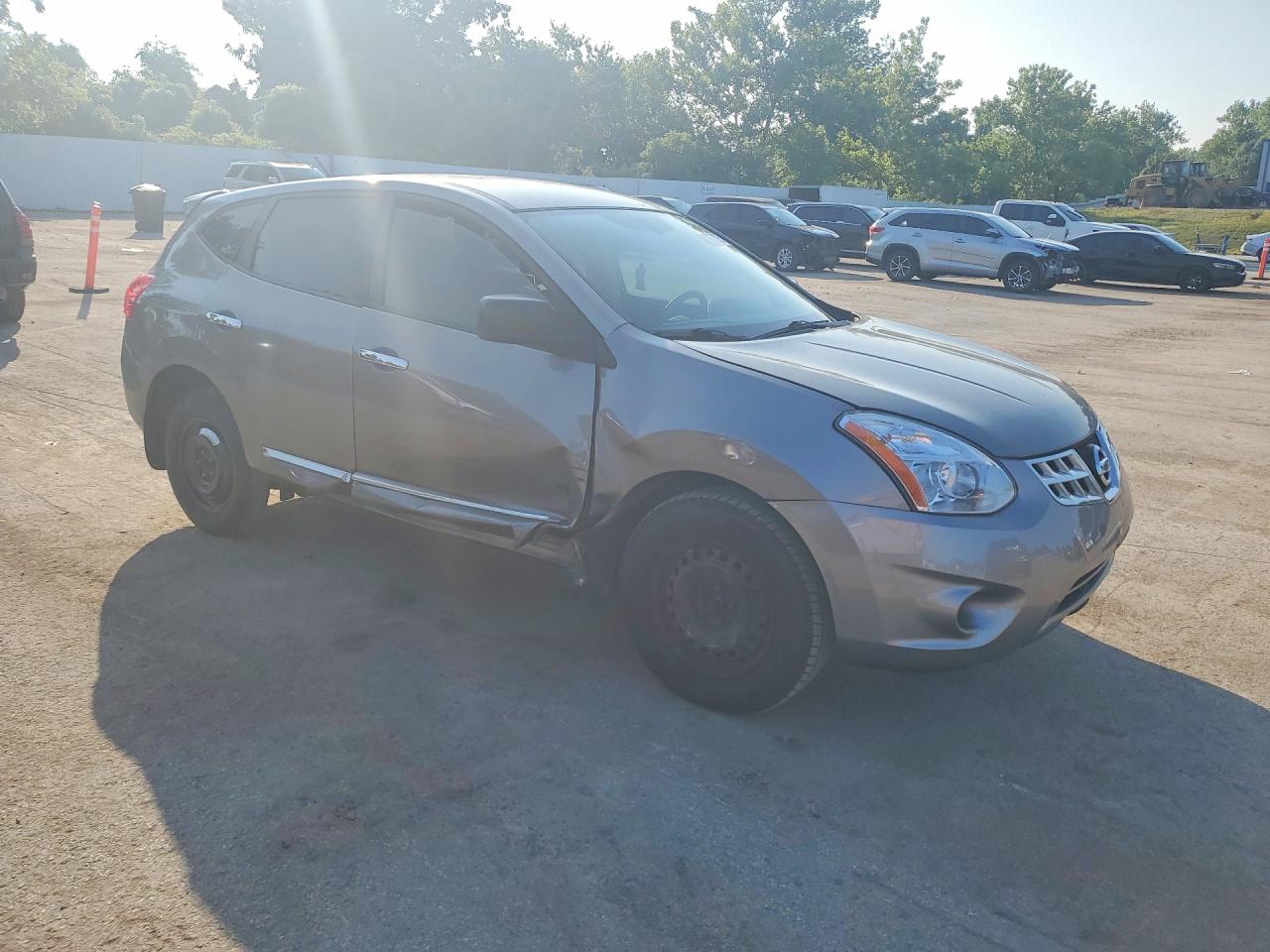 2011 Nissan Rogue S Gray vin: JN8AS5MT4BW571155