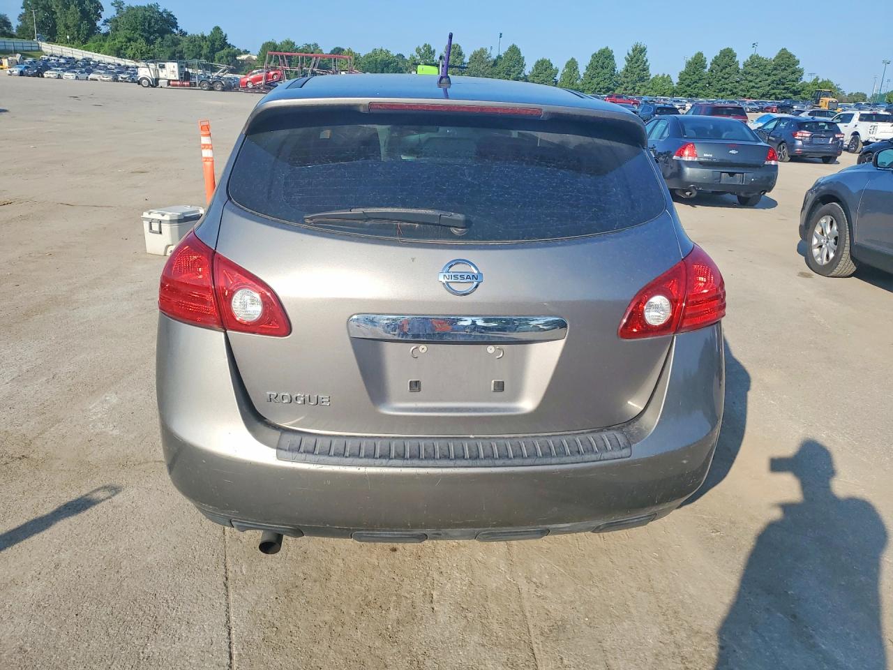 2011 Nissan Rogue S Gray vin: JN8AS5MT4BW571155