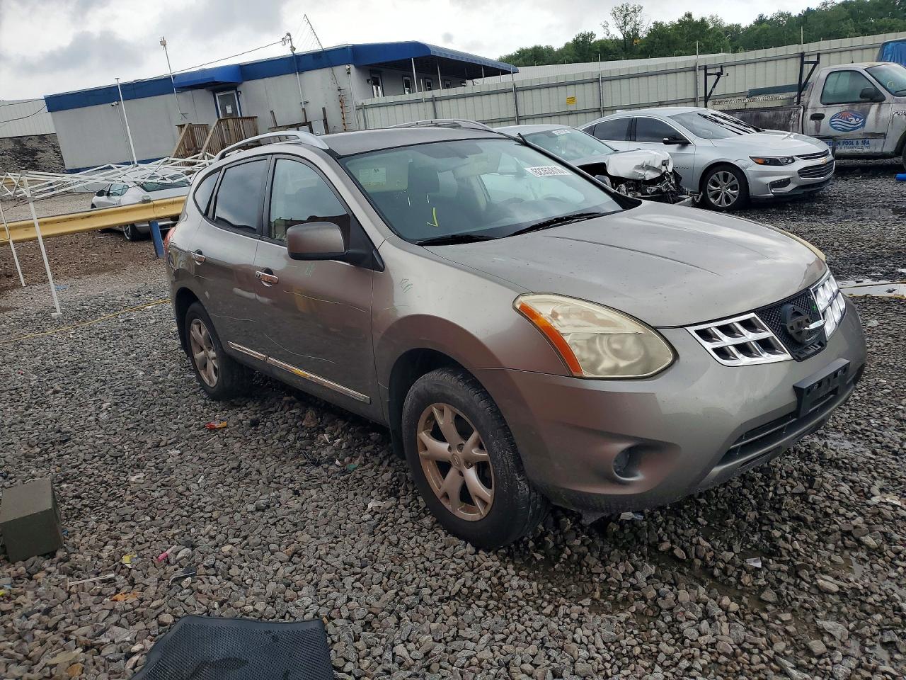 2011 Nissan Rogue S Gray vin: JN8AS5MT4BW573892