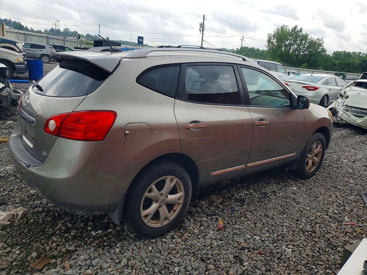 2011 Nissan Rogue S Gray vin: JN8AS5MT4BW573892