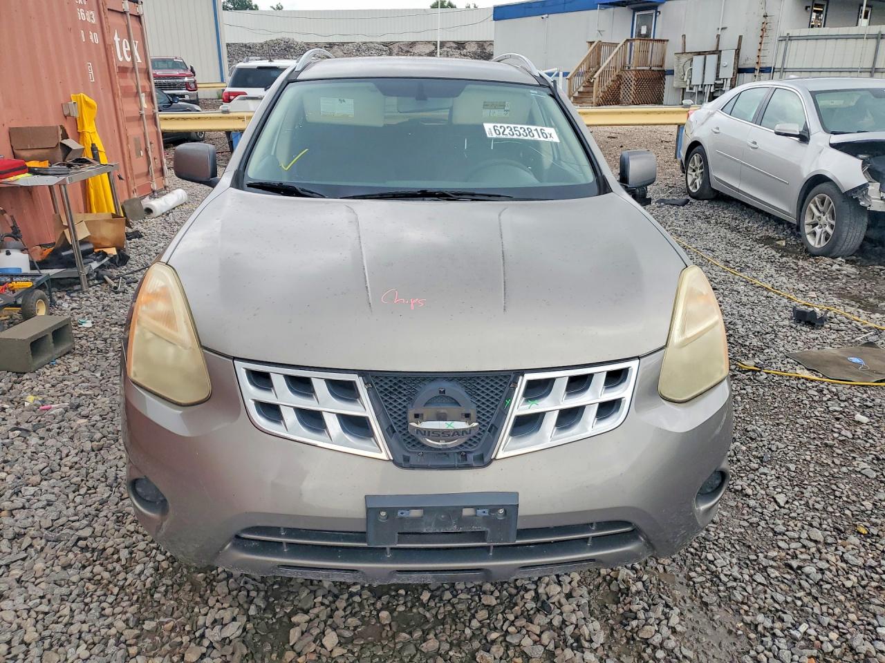 2011 Nissan Rogue S Gray vin: JN8AS5MT4BW573892