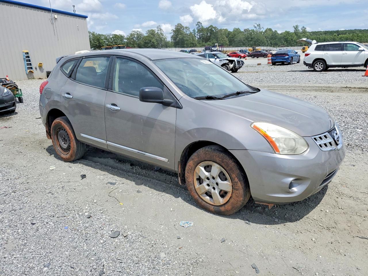 2011 Nissan Rogue S Gray vin: JN8AS5MT4BW573939