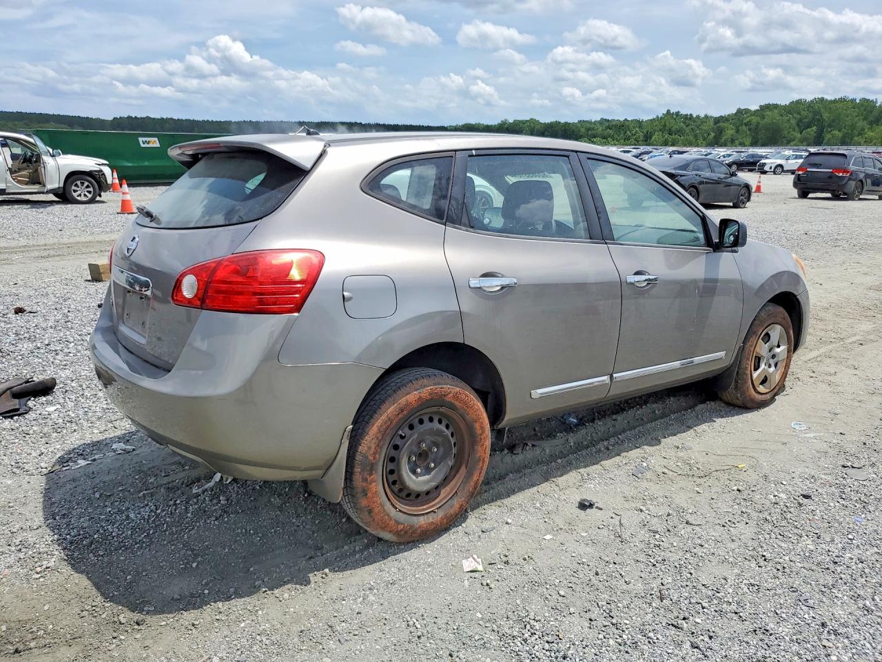 2011 Nissan Rogue S Gray vin: JN8AS5MT4BW573939
