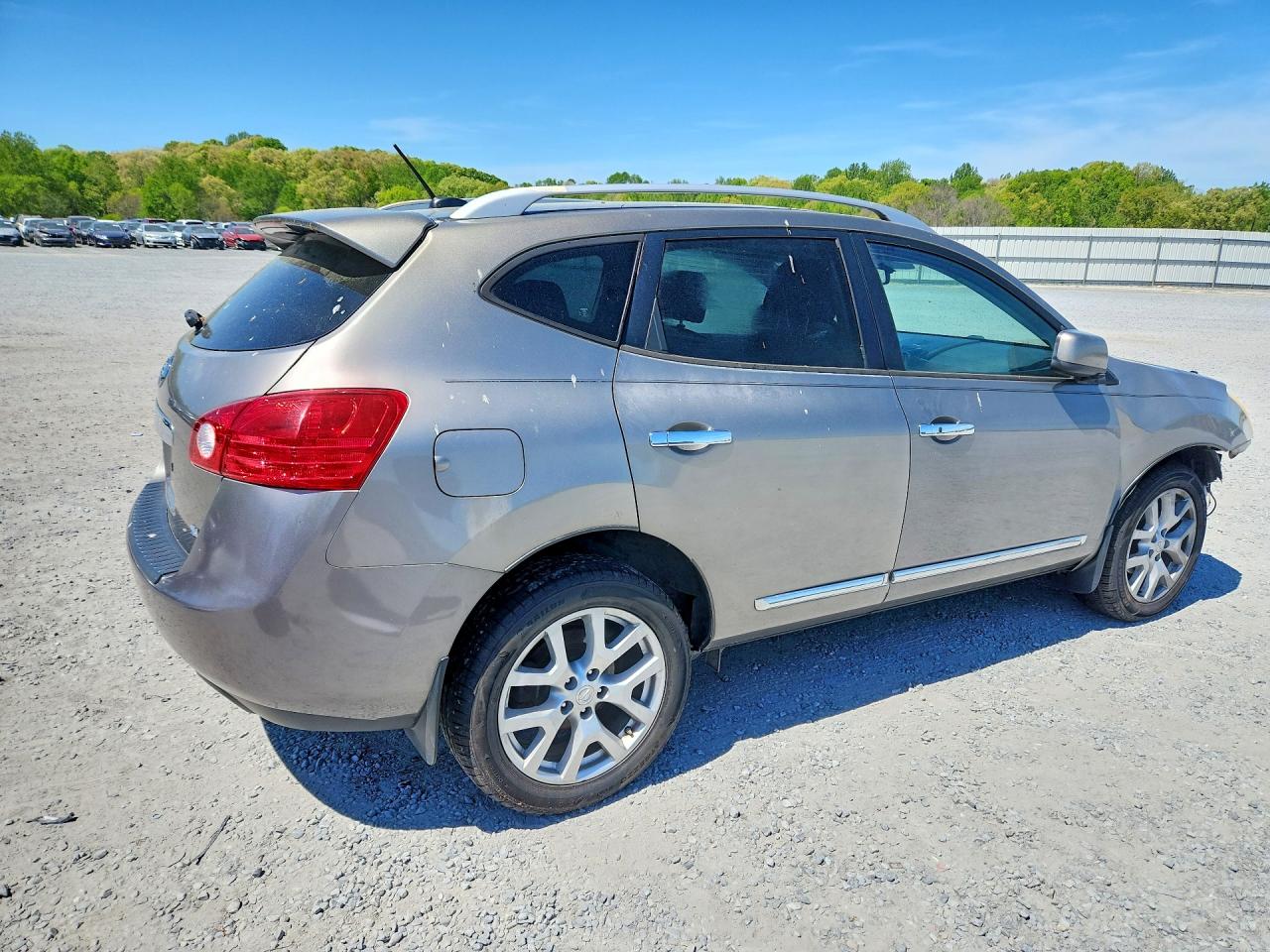 2011 Nissan Rogue S Gray vin: JN8AS5MT4BW574119