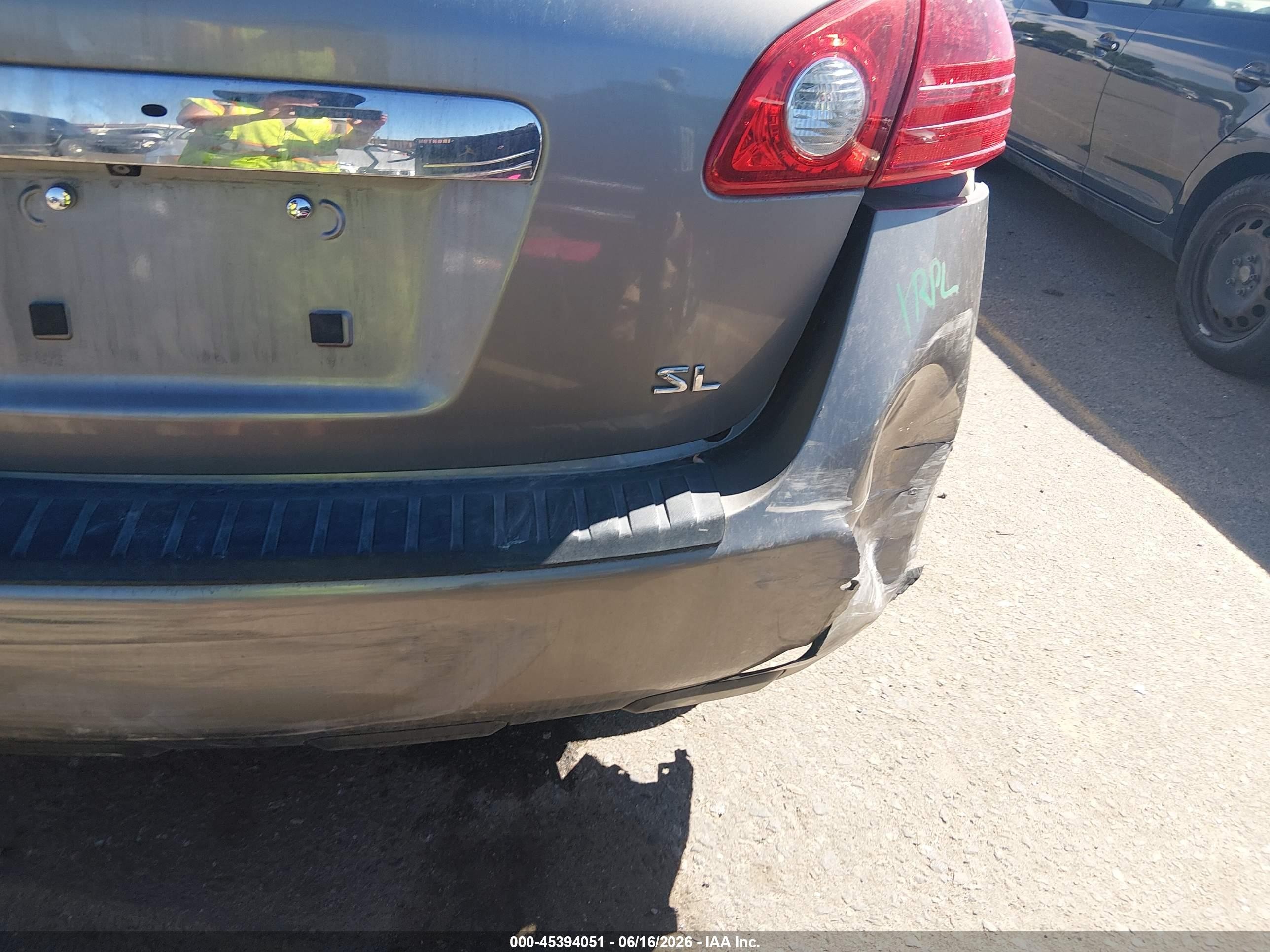 2011 Nissan Rogue Sv Gray vin: JN8AS5MT4BW574797