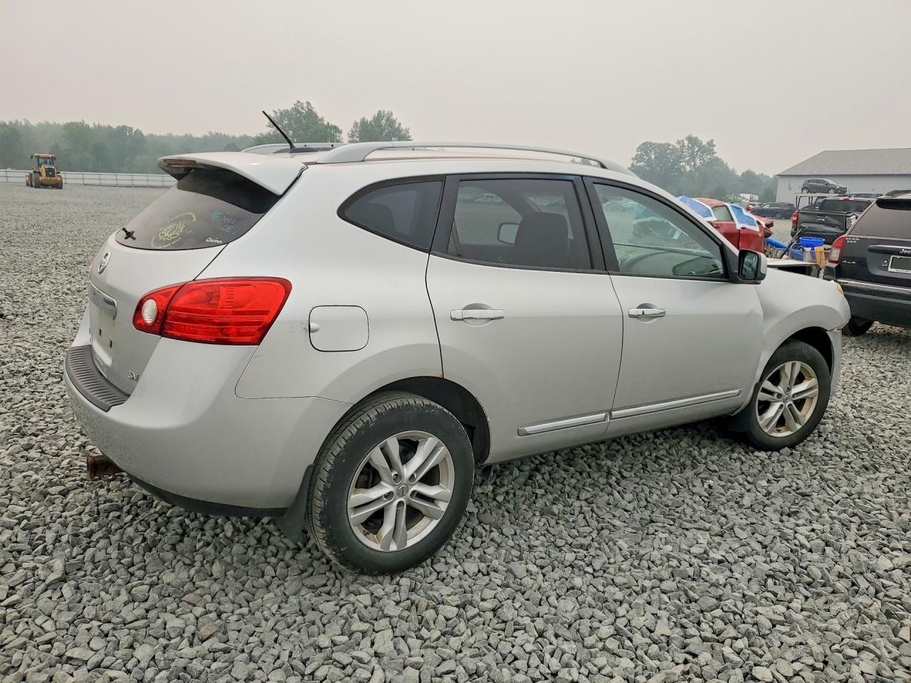 2012 Nissan Rogue S Silver vin: JN8AS5MT4CW251755