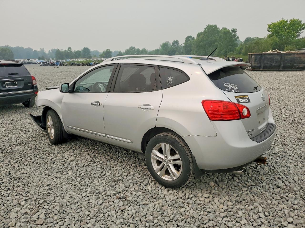 2012 Nissan Rogue S Silver vin: JN8AS5MT4CW251755