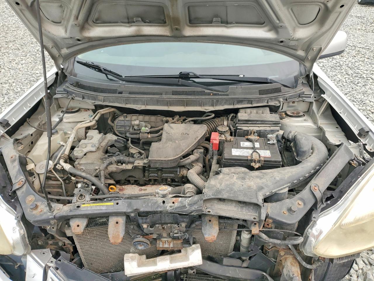 2012 Nissan Rogue S Silver vin: JN8AS5MT4CW251755