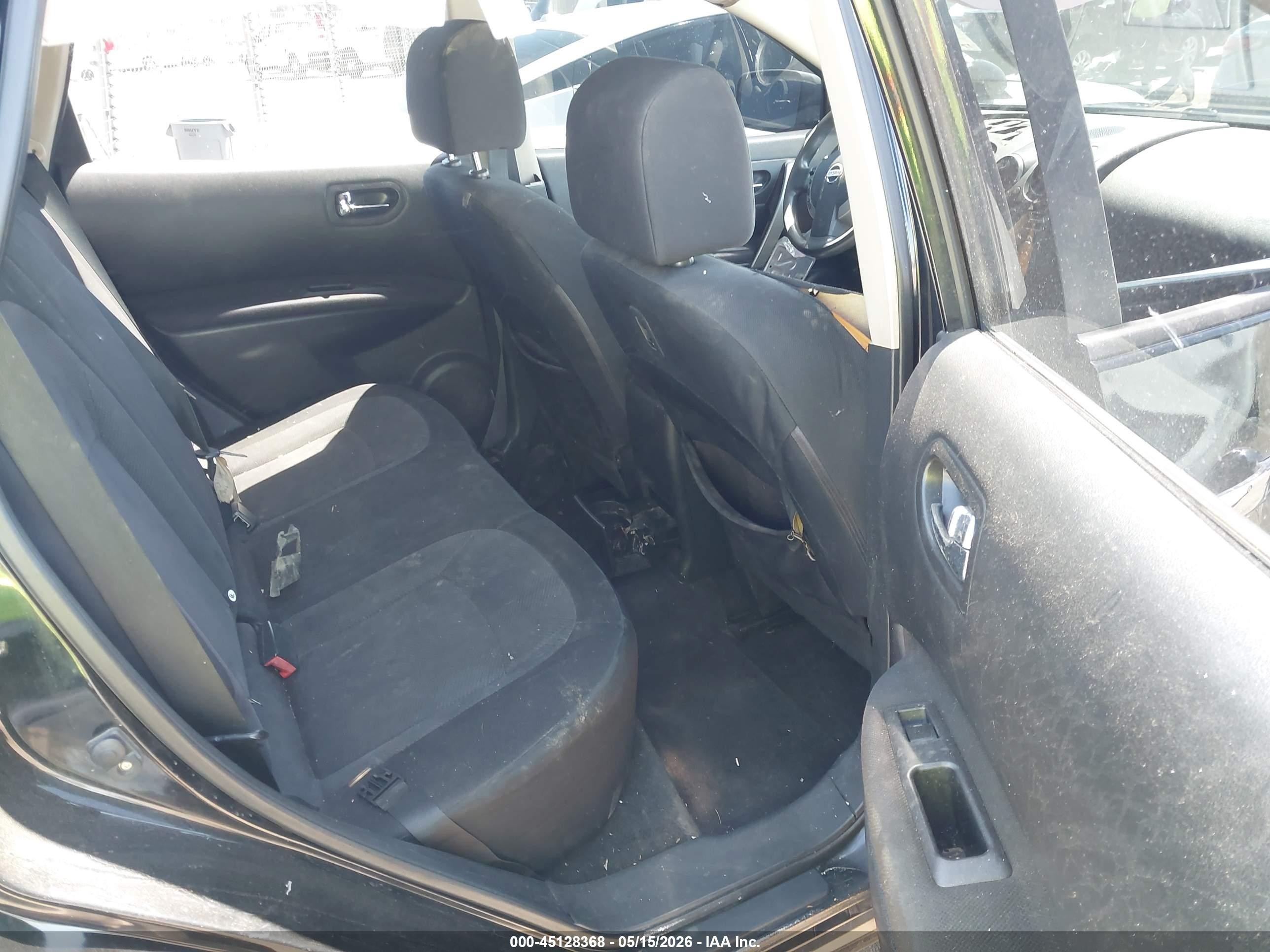 2012 Nissan Rogue S Black vin: JN8AS5MT4CW255269
