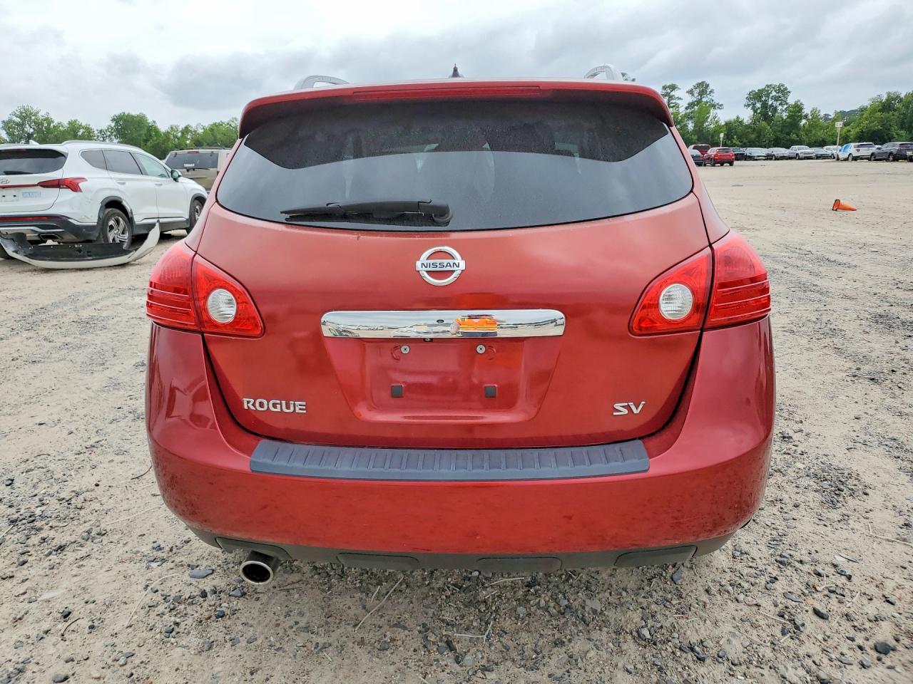 2012 Nissan Rogue S Красный vin: JN8AS5MT4CW256504